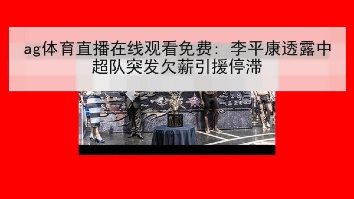 ag体育直播在线观看免费: 李平康透露中超队突发欠薪引援停滞